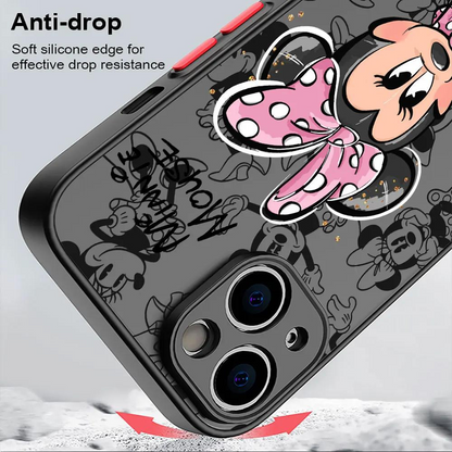 Boy Mouse Cartoon Shockproof iPhone Case