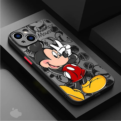 Boy Mouse Cartoon Shockproof iPhone Case
