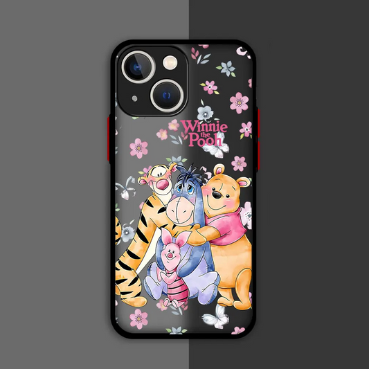 Pooh Hug Shockproof iPhone Case