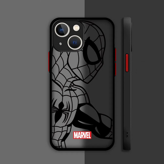 Spider Comic Shockproof iPhone Case