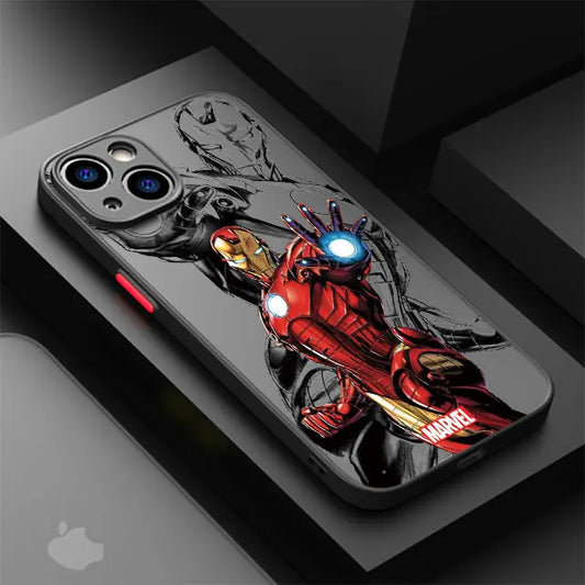 Iron M Comic Shockproof iPhone Case