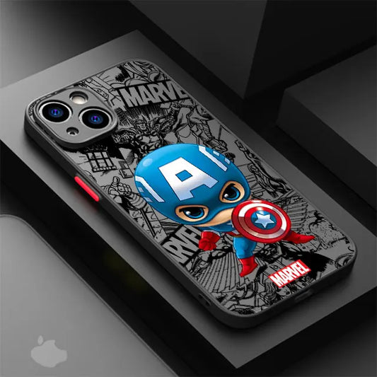 Baby Captain A Comic Shockproof iPhone Case