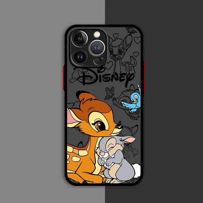 Baby Deer and Bunny Shockproof iPhone Case