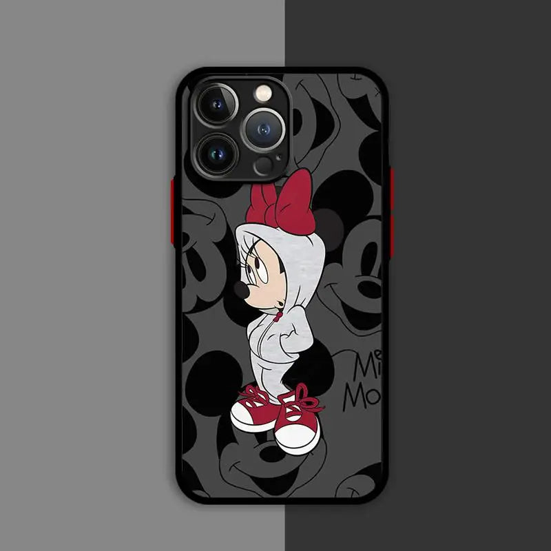 Hoodie Girl Mouse V2 Shockproof iPhone Case